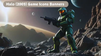 Halo (2003) Game Icons Banners