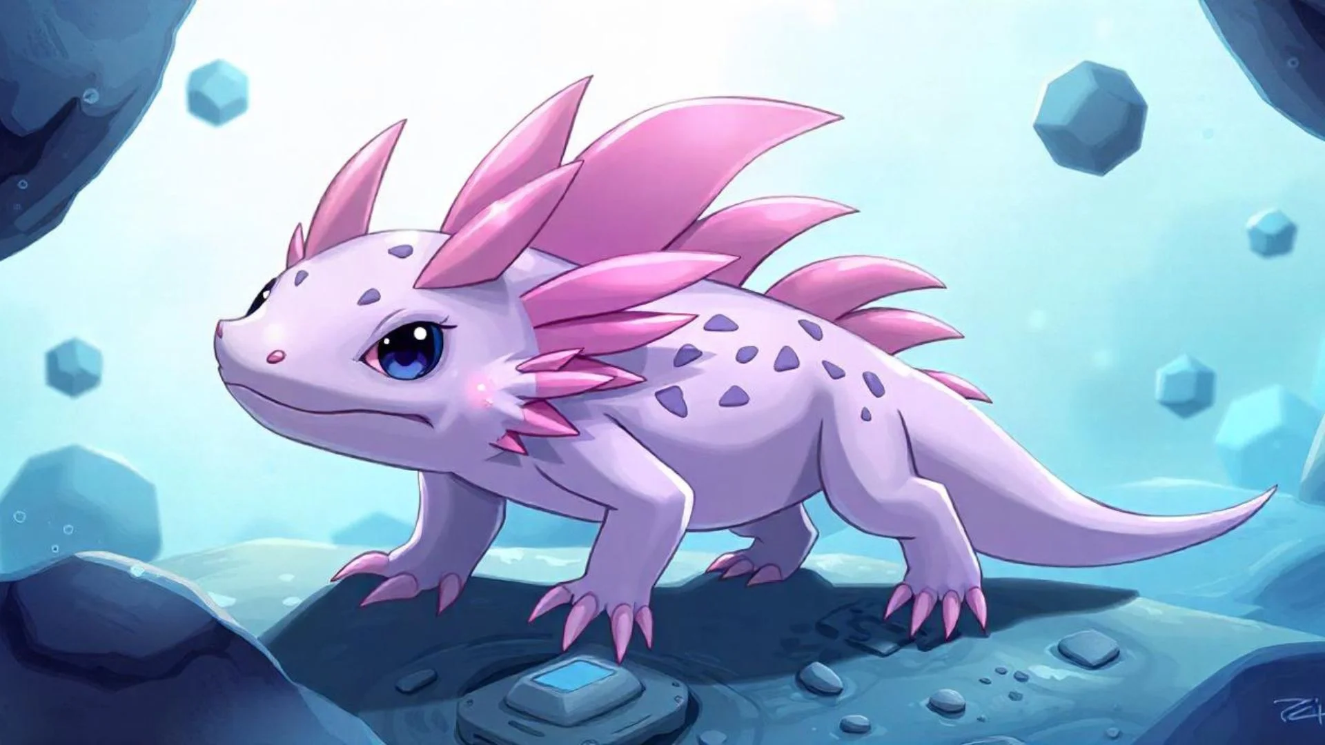 kawaii:hbruracvig8= axolotl